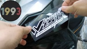 Tem dán Xe Logo WINNER - WINNERX 150 LIMITED EDITION trang trí Xe cá tính thể thao và phong cách