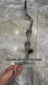 Gác máy Càng đạp thắng và Chân chống đứng hay Chân chống nghiêng inox 304 xe Dream