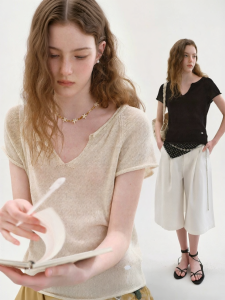 Fano | Áo Thun Dễ Thương Short T Tay Ngắn