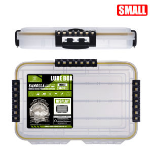 SAMOLLA New Large Waterproof Fishing Tackle Box Fish Hook Fishing Lure Bait Storage Case Portable Fishing Gear Accessorie
