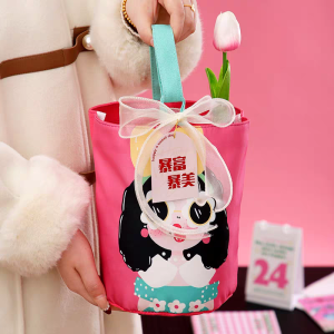 Wedding Favour Tote Bag Womens Gift Cute Canvas Handbag Versatile Practical Candy Bag Festival Celebration Supplies
