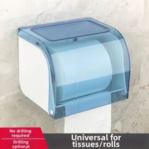 Wall-Mounted Hole-Free Waterproof Towel Dispenser