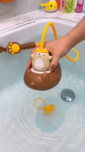 BELUCKIER Bear Shower Ages 2+ Water Squirt Sprinkler Toy Gift For Kids by WISHLAND