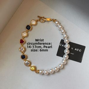 CAFFTI | Elegant Versatile Colored Zircon Hand Chain