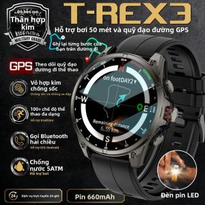 Đồng Hồ Thông Minh AMOLED HD GPS Dành Cho Nam Màn Hình 466*466 Tích Hợp La Bàn Chính Xác Gọi Bluetooth Theo Dõi Sức Khỏe Chống Nước 5ATM Đồng Hồ Bơi Dành Cho Android Và iOS