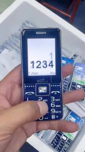 Low Price Elderly Mobile Phone Big Push Button Fast Call Dual Sim Cards Loud Sound Cellphone SOS Two Torch Cheap Large Battery