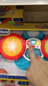Chicco My First Drum Orchestra Musical Toy (1-4 years old+)