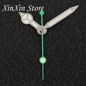 Grey Yacht Dial 28.5mm Sunburst Watch Dial With Hands Luminous Watch Faces For NH35 NH36 4R Movement Single Calendar Dial Part
