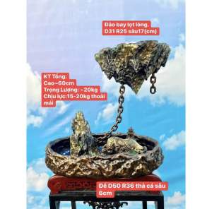 Đảo Bay "Lân Thiên Đảo" Trồng các loại đào quất bonsai mini chịu lực tới ~20kg trồng cây nuôi bèo thả cá(không kèm cây)
