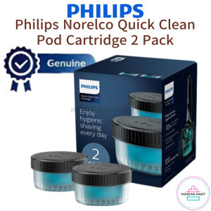 Philips CC12/51 Quick Clean Pod Cartridges for Electric Shavers / Philips Norelco Quick Clean Pod Cartridge 2-Pack