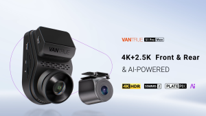 Vantrue S1 Pro Max AI Dash Cam 4K+2.5K Dual STARVIS 2 With ADAS BSD 5G WiFi GPS Night Vision 24H Parking Mode
