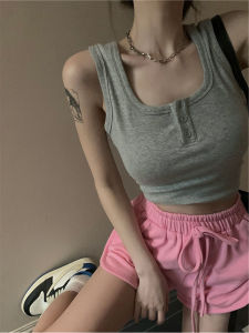 Áo Ba Lỗ Không Tay Ôm Vừa Vặn Mùa Hè 2025 Dành Cho Nữ Áo Ba Lỗ Thể Thao Áo Ba Lỗ Ngắn Áo Ba Lỗ Không Tay Áo Ba Lỗ Mùa Hè