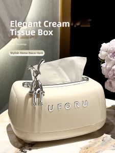ZUNMOS | Luxurious Creamy Styled Tissue Box