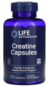 Life Extension Creatine 120 Capsules Healthy Muscle Support and Energy