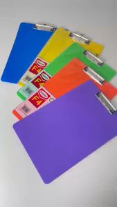 Clipboard Board Long Colored Clip Board Writing Pad Hard Board Long Clip Pad File Paper Folder