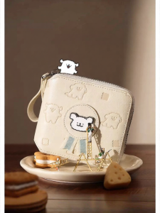 TOUTOU | Cute Lightweight Small Wallet Organizer for Women Birthday Gift