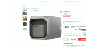 EcoFlow DELTA 3 Extra Battery 1024Wh Kapasitas Ganda Back Up Baterai