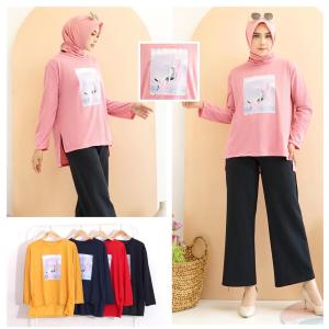(ZAYIN COLLECTION) ATASAN MEYDE BHN BABYTERRY LD 114 CM GAMBAR PRINTING