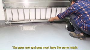12mmSliding Gate Opener Close Rack 12mm x100cm /Gear havery duty(thick)