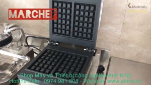 áy làm bánh waffle (bánh tổ ong-bánh quế) khuôn vuông WF-2210 công suất 1500W