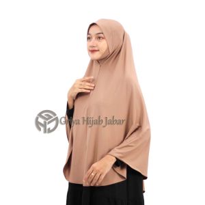 Hijab Dagu Malaysia XL Jumbo Syari Jersey Premium