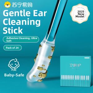 Ear Cleaning Cotton Swabs Child Safety Sticky Ear Stick Ear Cleaning Tool Face Care Set Universal for All Cleanse Ear 4032