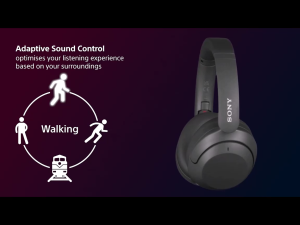 Sony WH-XB910N หูฟังไร้สายแบบตัดเสียงรบกวน Bluetooth เบสหนัก พร้อมไมโครโฟน แบตเตอรี่ใช้งานได้นาน 30 ชั่วโมง