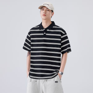 New Stripe Fashion Casual Polo Shirt
