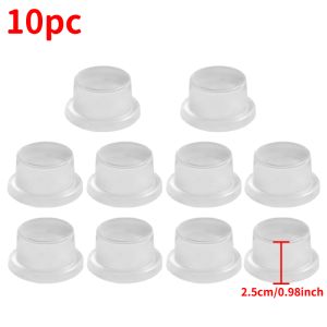 Door Stoppers for Wall, Quiet Shock Absorbent Silicone Wall Protectors from Door Knobs Ideal for Home Office Clear