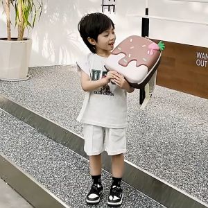 Tas Ransel Sekolah PAUD TK SD Lucu Anak Motif Ice Cream
