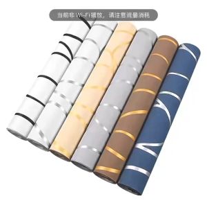kkl best seller and new design 10meters by 45cm 3D wood Cladding Design Wall Sticker PVC Self Adhesive Waterproof Home decor
