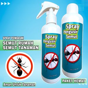 PENGUSIR SEMUT | PEMBASMI SEMUT | SEMUT RUMAH | SEMUT TANAMAN | 250ML GRATIS 100ML | PAKET HEMAT | | 100% AMPUH | AMAN UNTUK TANAMAN | Ramah Lingkungan