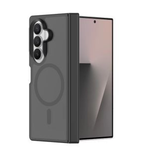 For Fold8 Case For Magsafe Magnetic Matte Phone Case For Samsung Galaxy Z Fold 8Ultra Frosted Transparent Hinge Protection Cover
