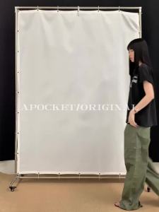 APOCKET | American Vintage Letter Printed Waffle Cleanfit T-shirt