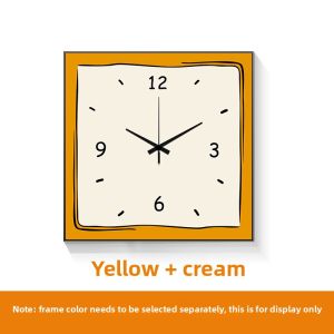 BAOGEYU | Cream Style Non-Drilling Electric Meter Box Cover with Clock