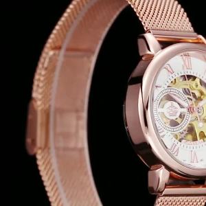 ＜1207＞  MG. Orkina MG Brand Factory Direct Sales Internet Hot New Female Korean Steel Belt Hollow out hinery Trendy Ladies Watches Wholesale