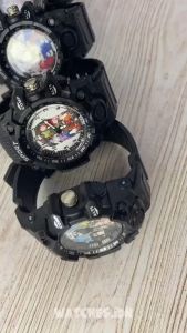 Jam Tangan Sport Anak Laki Laki Naruto Shippuden Anti Air