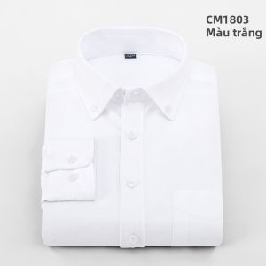 Boman | Áo Sơ Mi Trắng Cotton 100% Kích Cỡ Lớn