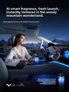 HELLOLEIBOO | Smart Voice-Controlled Car Aromatherapy Diffuser