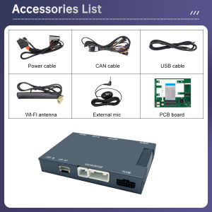 Wireless Carplay Android Auto for Ford Sync2 System Explorer Focus Fiesta C-max Edge F150 Fusion Taurus 2011-2016 Decoder box
