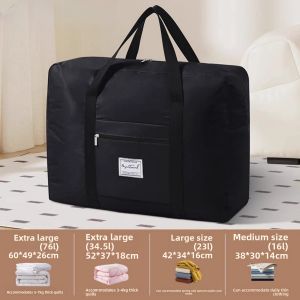 MIRUIDUO | Large Capacity Storage Bag for Moving Packing Clothes Bedding Luggage Travel Bag Waterproof