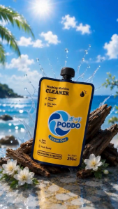 CARTON DEAL | PODDO Plant-Based Washing Machine Cleaner 250ml - Freesia / Ocean Oud | Deep Drum Cleaner | Removes Dirt Limescale & Odours | Kills 99.9% Germs | No Soaking Required | Front & Top Load Washer