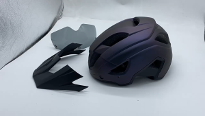 Bicycle Helmet with Magnetic Goggles+ Detachable Visor👉Lightweight Breathable👉57-61CM👉EN1078 LTA SAFETY REQUIREMENT