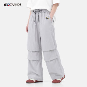 SQTN.KIDS | Girls Summer Lightweight Cargo Pants