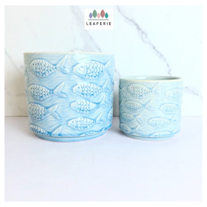 The Leaferie Lumera plant pots. Ceramic flowerpot . flowerpots . flower pot . planter . planters