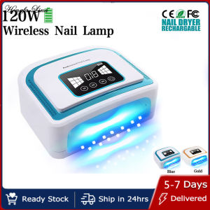 Hengfa Lina Led Lamp For Nails Uv Nail Drying Gel Manicure Cabin Polish Dryer 120W Light Dryers Wireless Cordless Rechargeable