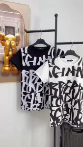 Áo thun cổ tròn tay ngắn nam nữ in chữ sang trọng chất vải cotton co dãn thoáng mát mẫu mới giá rẻ DV-FASHION