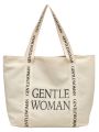Large Capacity Canvas Shoulder Bag for Women Commuter Tote Bag School Class Handbag Stylish Korean Style Soft Fabric Bag. 