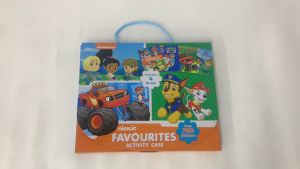 Nickelodeon Paw Patrol Blaze Nella Activity Case with 4 Activity & Colouring Books & 700 Stickers for Kids