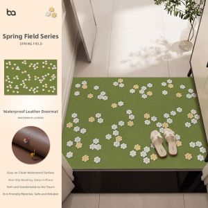 BEIAISI | Blue Anti-slip Washable PVC Cuttable Entrance Door Mat